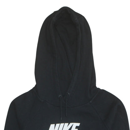 Womens UK Size S Nike Black Pullover Hoodie