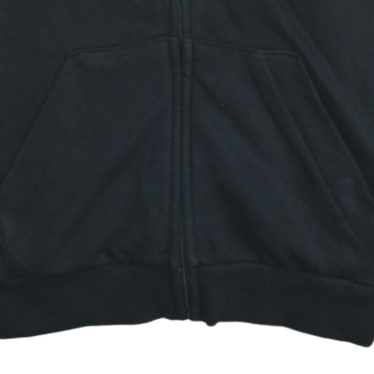 Womens UK Size 14 adidas Black Full Zip Hoodie