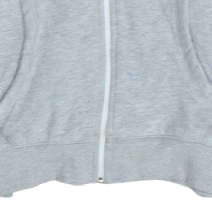 Mens UK Size M Tommy Jeans Grey Full Zip Hoodie