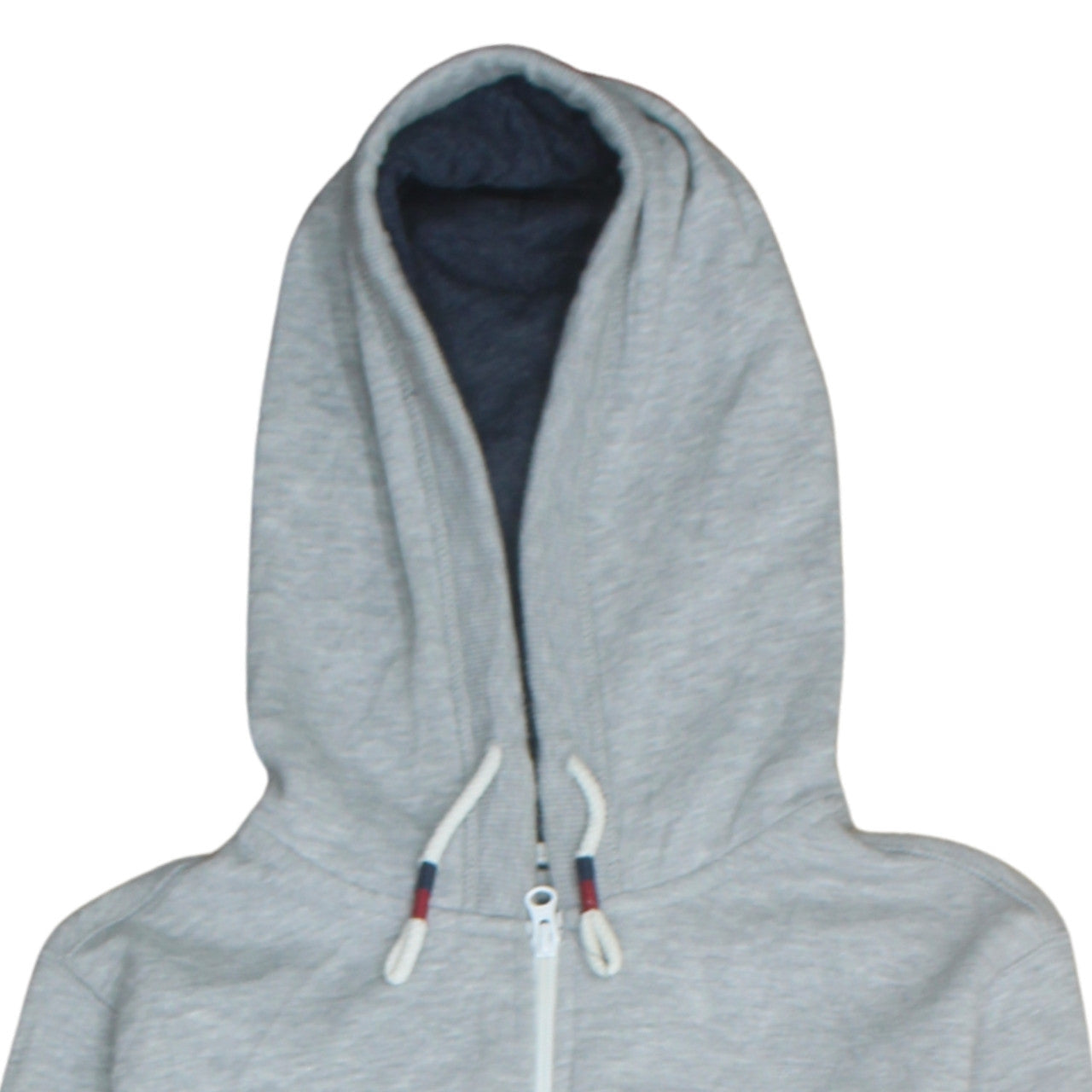 Mens UK Size M Tommy Jeans Grey Full Zip Hoodie