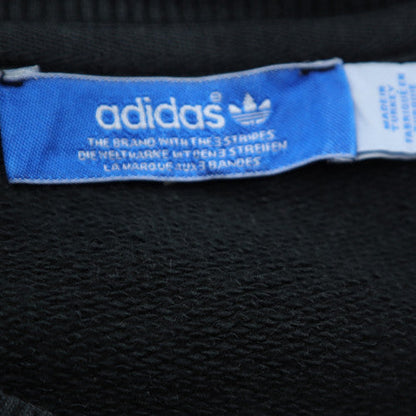 Womens UK Size M adidas Black Pullover Sweatshirt