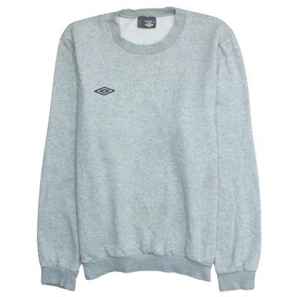 Mens UK Size L Umbro Grey Pullover Sweatshirt