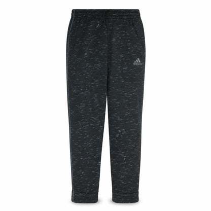 Adidas Men’s Black Cotton Blend Jogger Trousers M Regular Fit