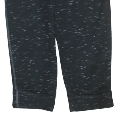 Adidas Men’s Black Cotton Blend Jogger Trousers M Regular Fit