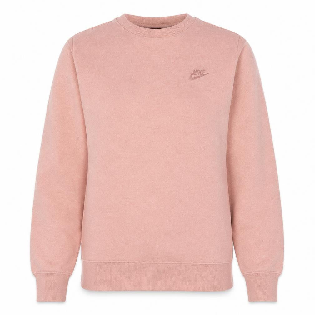 Womens UK Size S Nike Pink Pullover Sweatshirt