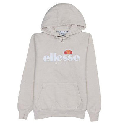 Womens UK Size 10 ellesse Beige Pullover Hoodie