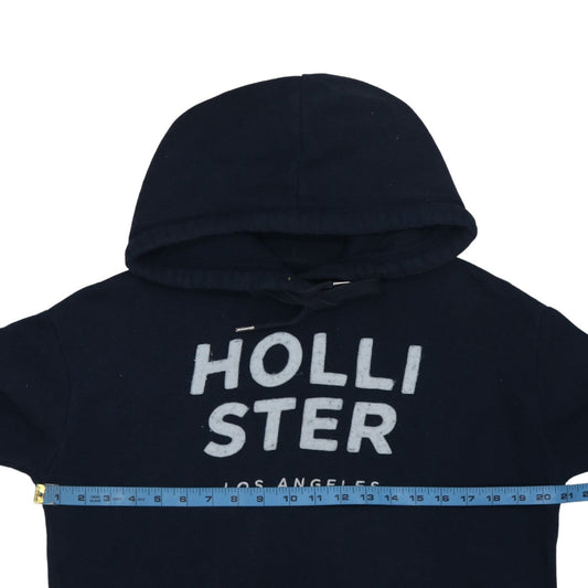 Womens UK Size 12 Hollister Blue Pullover Hoodie