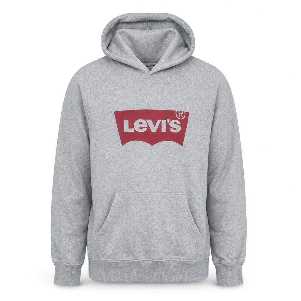 Mens UK Size S Levi's Grey Pullover Hoodie