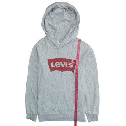Mens UK Size S Levi's Grey Pullover Hoodie