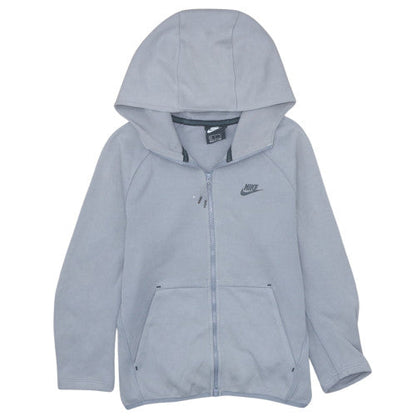 Mens UK Size S Nike Grey Full Zip Hoodie