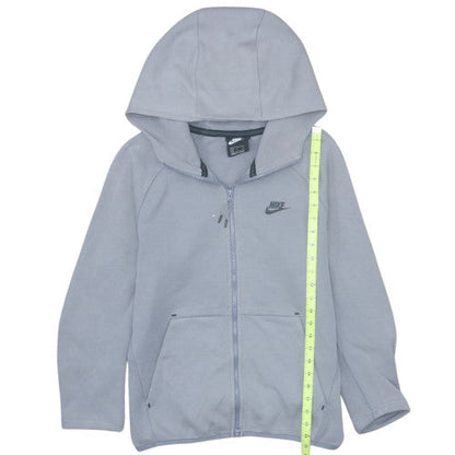 Mens UK Size S Nike Grey Full Zip Hoodie
