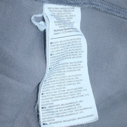 Mens UK Size S Nike Grey Full Zip Hoodie