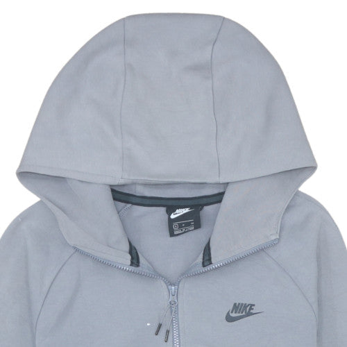 Mens UK Size S Nike Grey Full Zip Hoodie