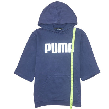 Boys UK Size 12 Years PUMA Blue Pullover Hoodie
