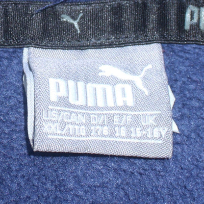 Boys UK Size 12 Years PUMA Blue Pullover Hoodie