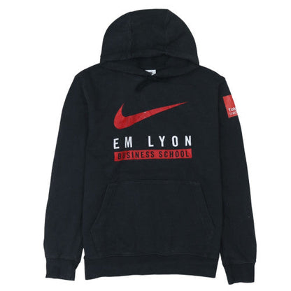 Mens UK Size L Nike Black Pullover Hoodie