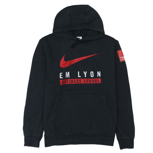 Mens UK Size L Nike Black Pullover Hoodie