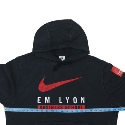 Mens UK Size L Nike Black Pullover Hoodie