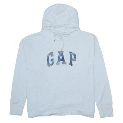 Mens UK Size M Gap White Pullover Hoodie