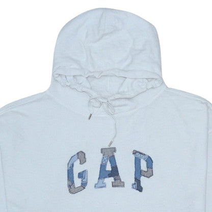 Mens UK Size M Gap White Pullover Hoodie