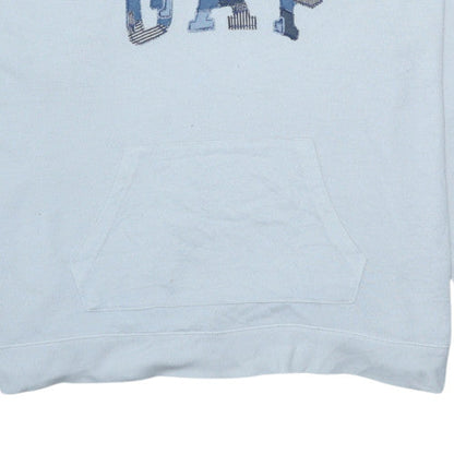 Mens UK Size M Gap White Pullover Hoodie
