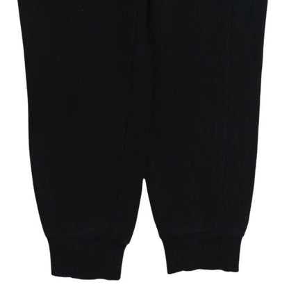 Puma Men's Black L Regular Fit Sweatpants with Logo