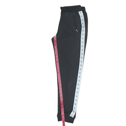 Mens UK Size XS Calvin Klein Jeans Regular Fit Jogger Black Trousers