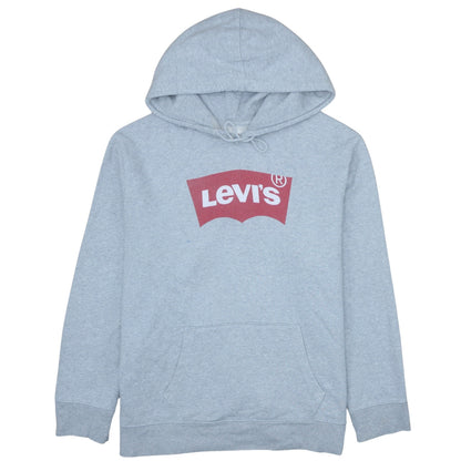 Mens UK Size XL Levi's Grey Pullover Hoodie