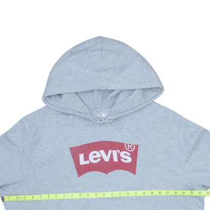 Mens UK Size XL Levi's Grey Pullover Hoodie