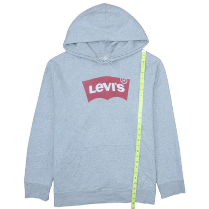 Mens UK Size XL Levi's Grey Pullover Hoodie