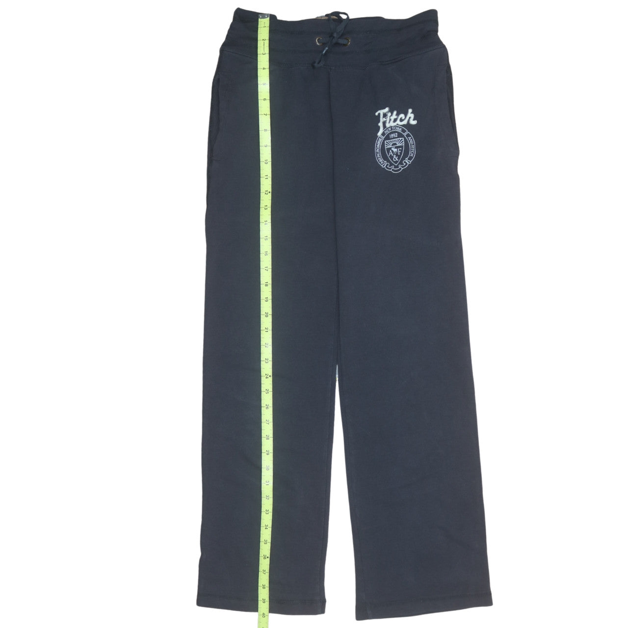 Womens UK Size S Abercrombie & Fitch Regular Fit Sweatpants Blue Trousers