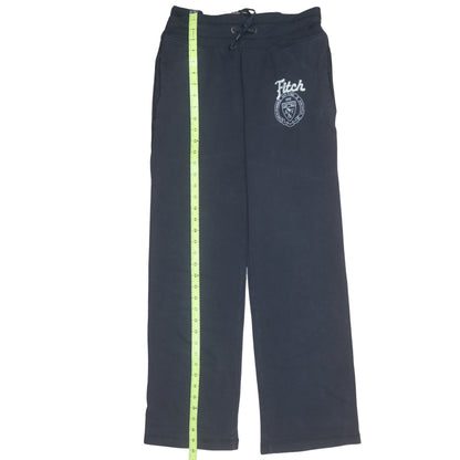 Womens UK Size S Abercrombie & Fitch Regular Fit Sweatpants Blue Trousers