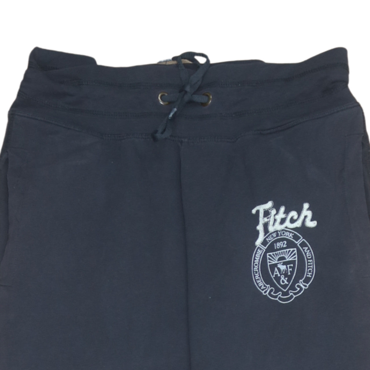 Womens UK Size S Abercrombie & Fitch Regular Fit Sweatpants Blue Trousers