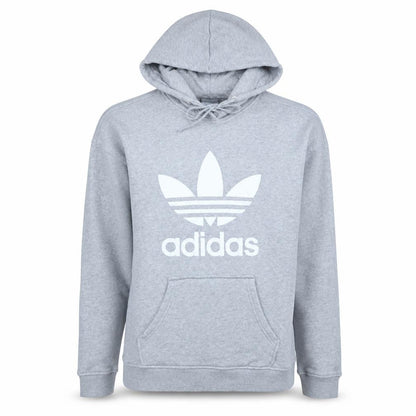Womens UK Size 12 adidas Grey Pullover Hoodie