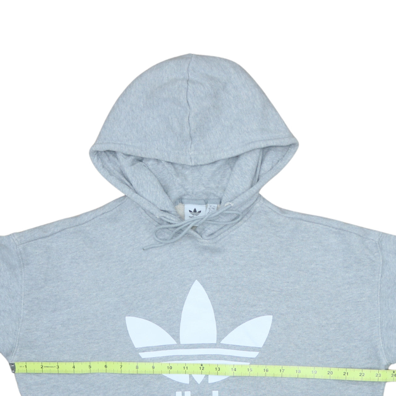 Womens UK Size 12 adidas Grey Pullover Hoodie