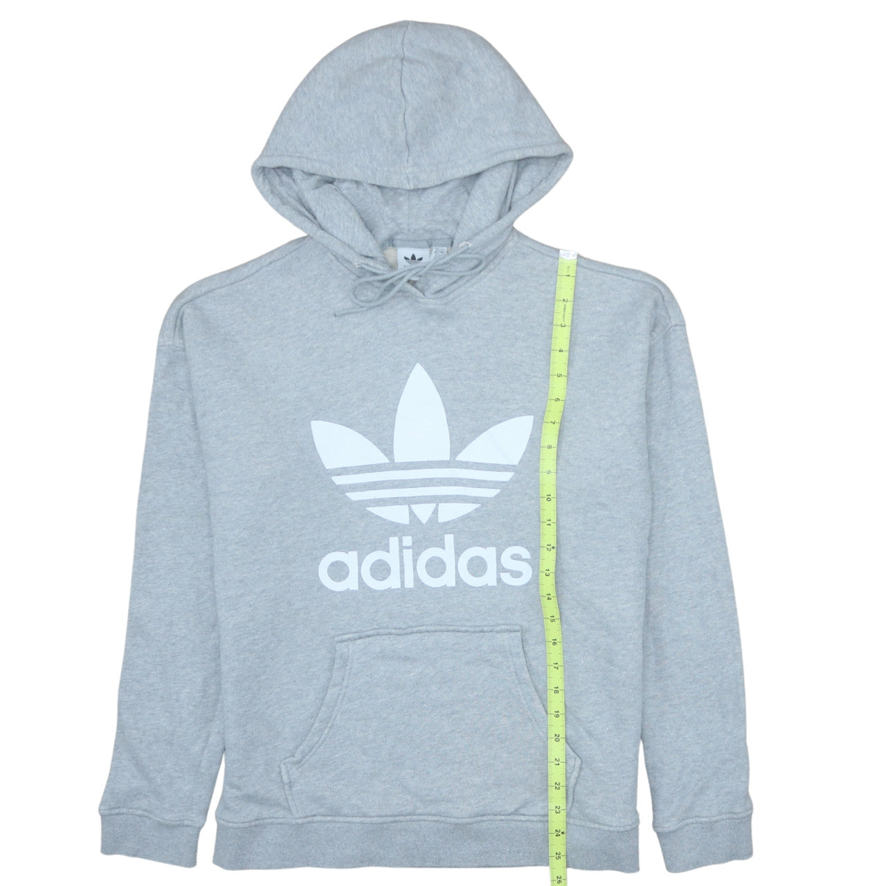 Womens UK Size 12 adidas Grey Pullover Hoodie