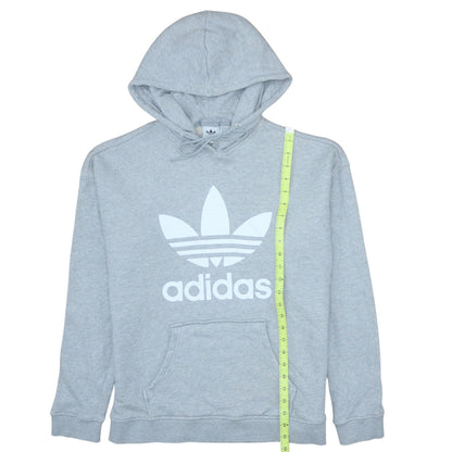 Womens UK Size 12 adidas Grey Pullover Hoodie