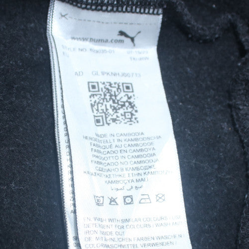 Mens UK Size L PUMA Black Pullover Hoodie