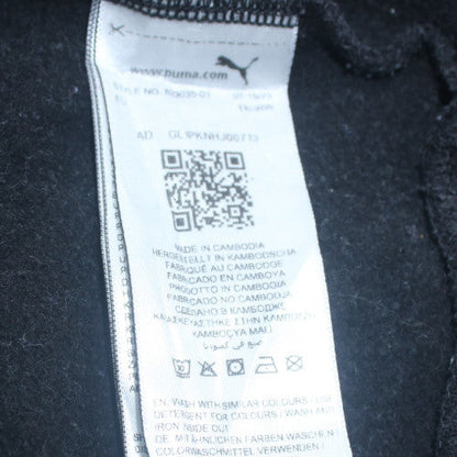 Mens UK Size L PUMA Black Pullover Hoodie