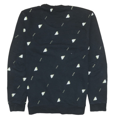 Mens UK Size L adidas Black Pullover Sweatshirt