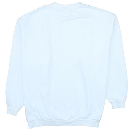 Mens UK Size M Gymshark White Pullover Sweatshirt