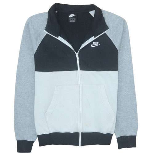 Mens UK Size S Nike Grey Full Zip Sweatshirt