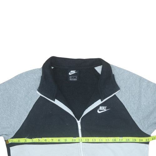 Mens UK Size S Nike Grey Full Zip Sweatshirt