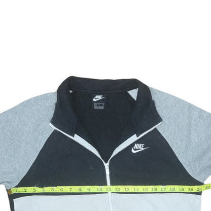 Mens UK Size S Nike Grey Full Zip Sweatshirt
