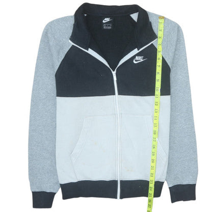 Mens UK Size S Nike Grey Full Zip Sweatshirt