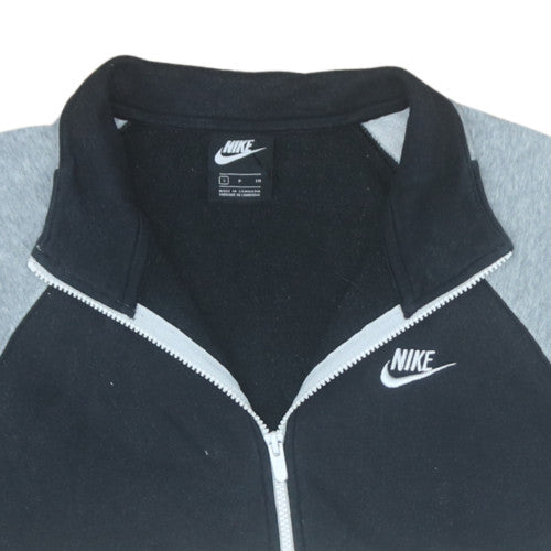 Mens UK Size S Nike Grey Full Zip Sweatshirt