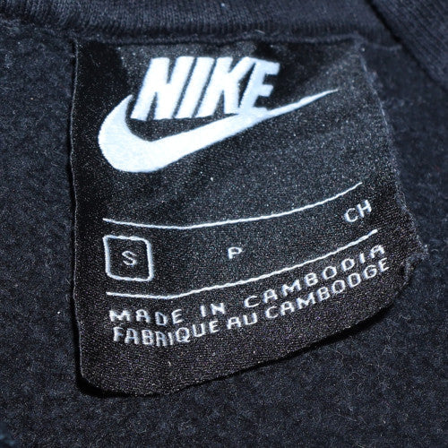 Mens UK Size S Nike Black Pullover Hoodie
