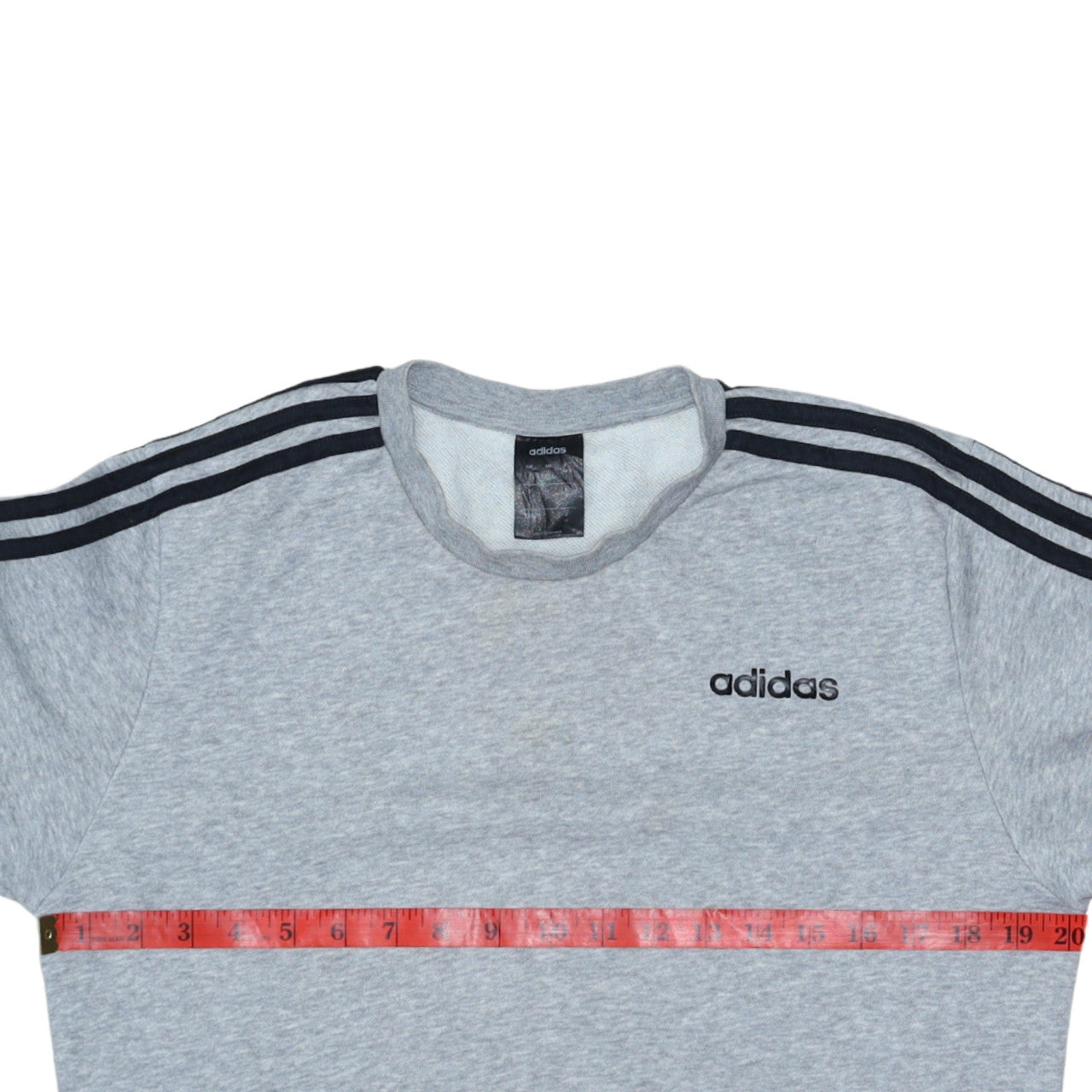 Mens UK Size S adidas Grey Pullover Sweatshirt