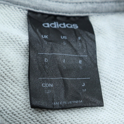 Mens UK Size S adidas Grey Pullover Sweatshirt