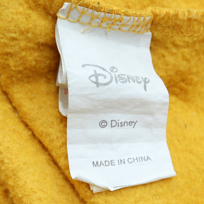 Womens UK Size M Disney Yellow Pullover Sweatshirt